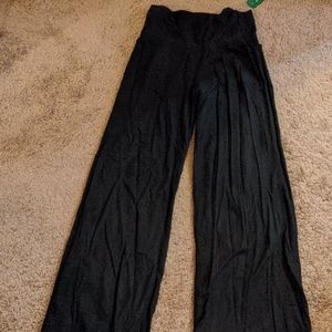 Old Navy wide-leg linen maternity pants